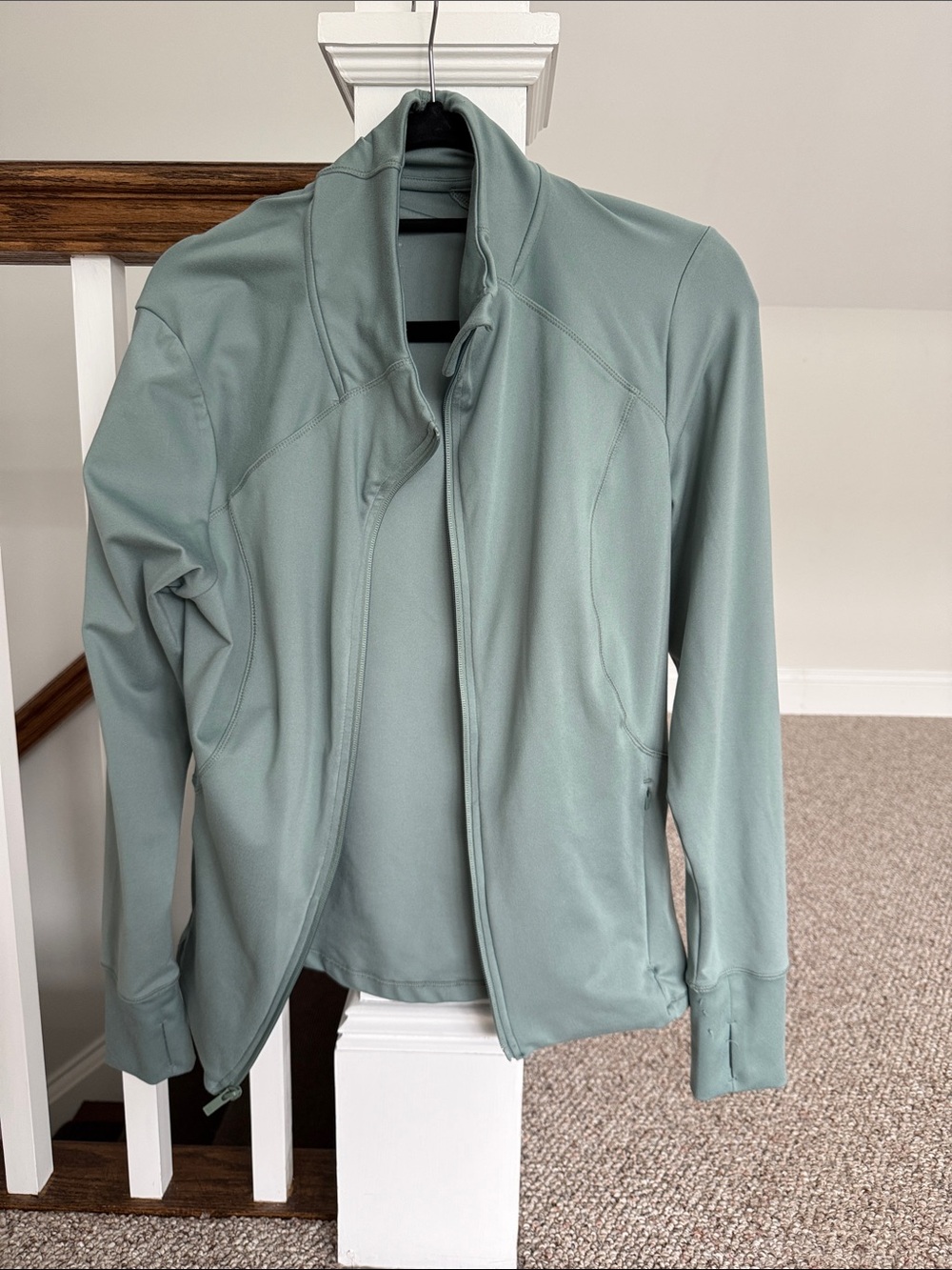 all in motion Sage Green Women's Performance Zip Jacket